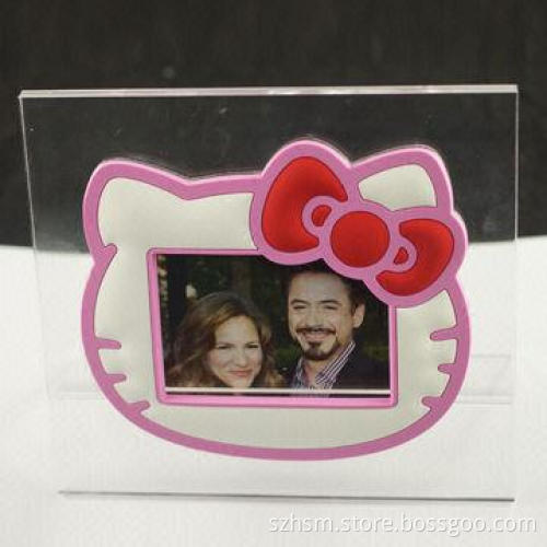 Transparent Clear PVC and Acrylic Photo Frame